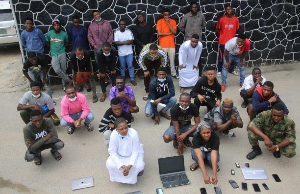 EFCC arrests soldier, 26 others for Internet fraud