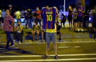 Barcelona fans descend on Camp Nou in Messi exit outrage