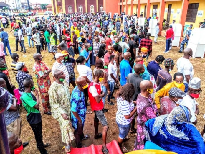 Edo 2020: Massive turnout of voters witnessed at polling units