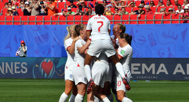 England announces equal pay for men, women national team players