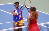 US Open: Serena Williams shrugs off early scare to reach last 16