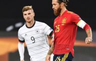 Germany vs Spain: Timo Werner survive first- half stifling by Sergio Ramos to score a brilliant goal