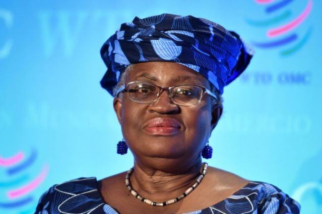 EU backs Nigerian WTO candidate Okonjo-Iweala