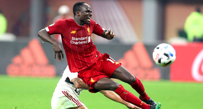 Liverpool’s Sadio Mane tests positive for COVID-19