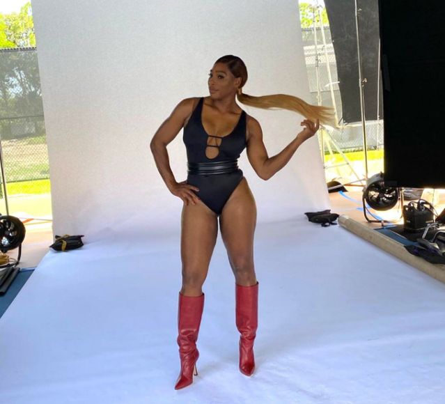 Serena Williams shares sexy behind-the-scenes photos from her Stuart Weitzman campaign