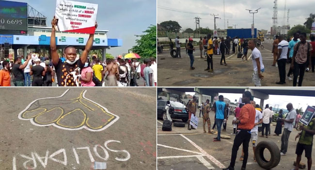 #EndSARS protest resumes in Lagos, Abuja, others