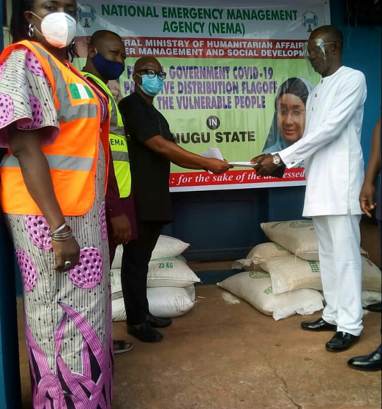 FG distribute palliatives to 47,020 vulnerable households in Enugu