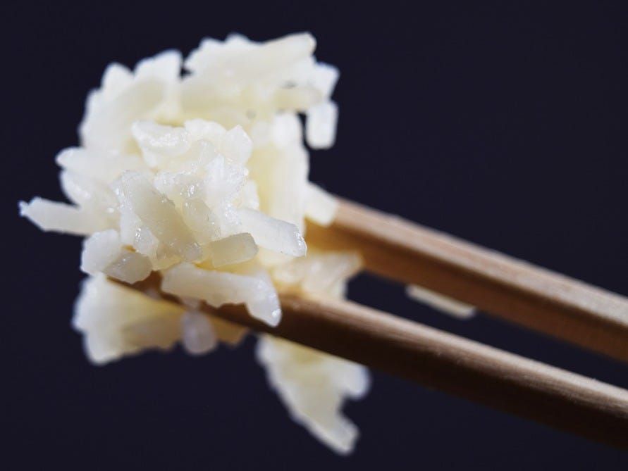 White rice spikes blood sugar levels and 'has almost the same effect as eating pure table sugar,' according to Harvard Medical School