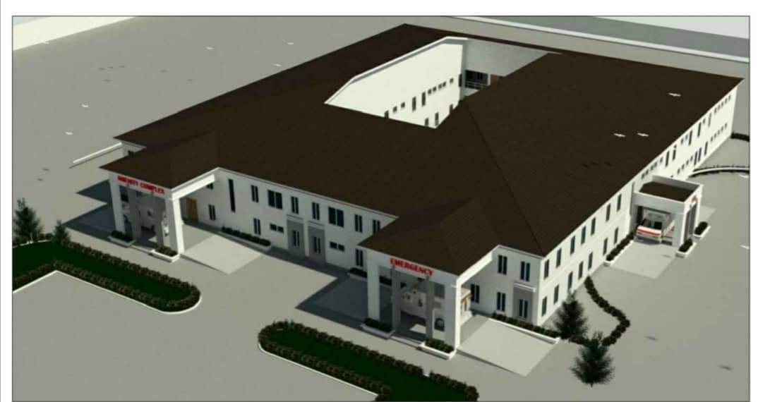 Gov. Ugwuanyi lays foundation for Amenity Hospital complex, Enugu-Ezike