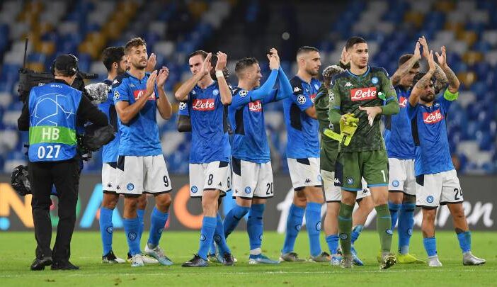 Napoli crush Fiorentina 6-0 to go third in Serie A