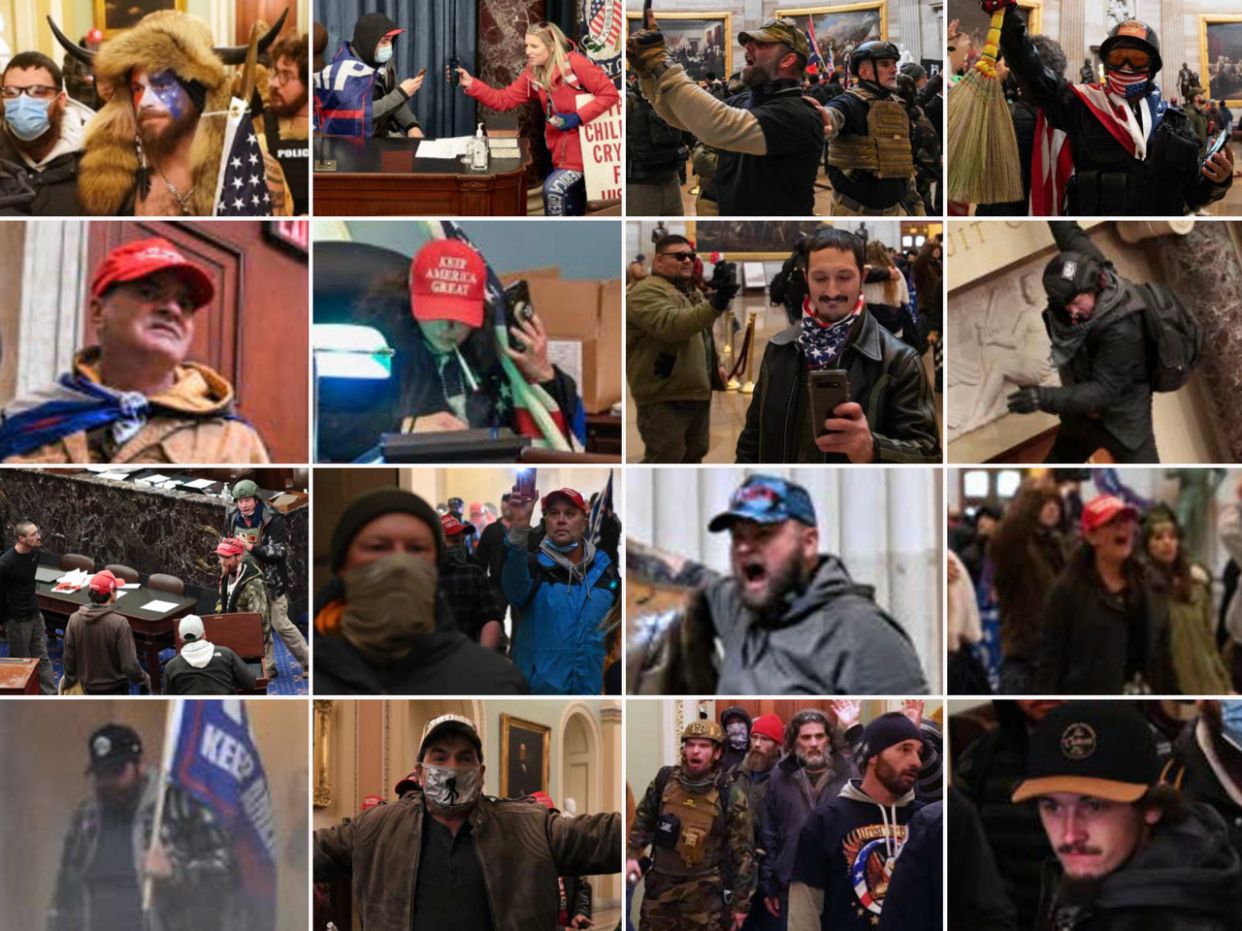 Six Republican lawmakers among rioters as police release photos of wanted