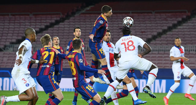 Champions League: Barcelona suffer shock 4-1 defeat to PSG