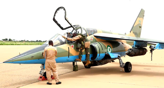 NAF Alpha-Jet goes missing after losing contact with radar in Borno
