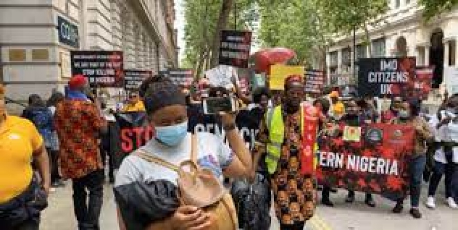 Igbos, others protest in London over South-East killings