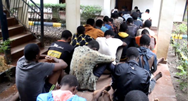Suspected IPOB members, others arrested over attacks on police, INEC facilities in Ebonyi