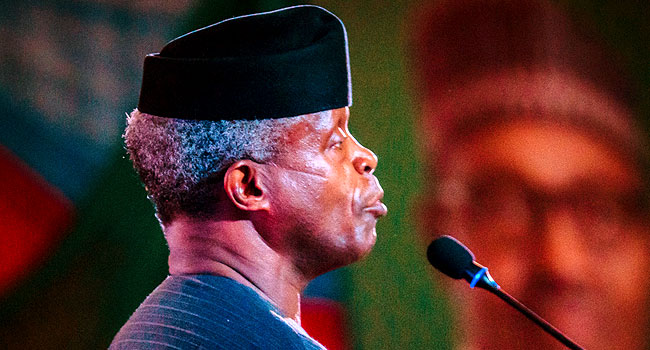 Those waiting for Nigeria to break will be sorely disappointed: Osinbajo
