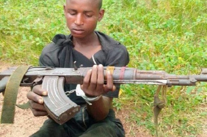Teenage herdsman arrested with AK-47 rifle