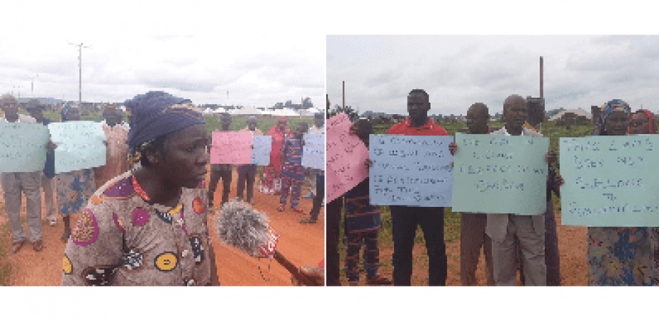 Retirees, widows protest against Plateau govt’s plan to takeover, sell their land