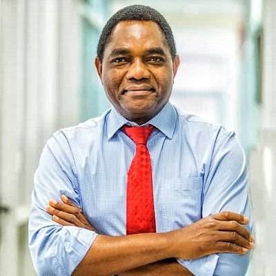 Zambian opposition leader Hichilema takes early lead in presidential vote