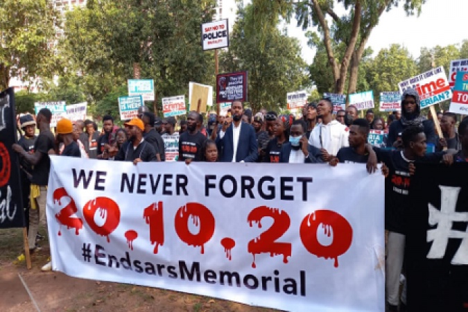 #EndSARS Memorial: Youths hold processions in Edo, Oyo, Osun, other states