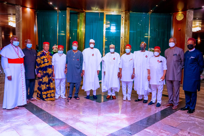 Buhari to Igbo leaders on plea for Nnamdi Kanu release: You made hard demand but we will consider it