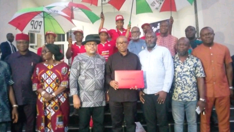 2023: Obi receives PDP presidential nomination form, vows to build a better Nigeria if elected president