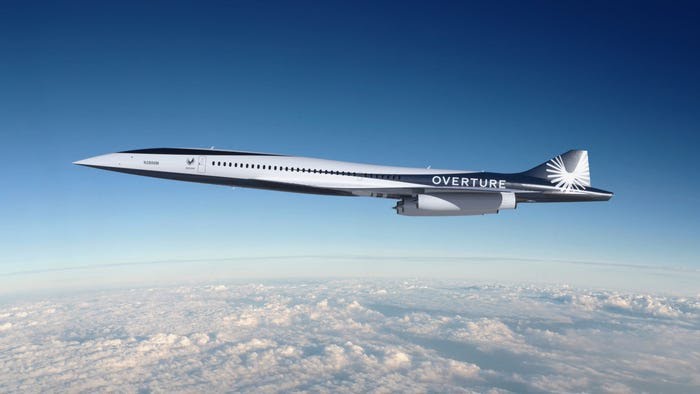 American Airline orders 20 Boom Overture supersonic jets, that can fly from New York to London in three-and-half hours